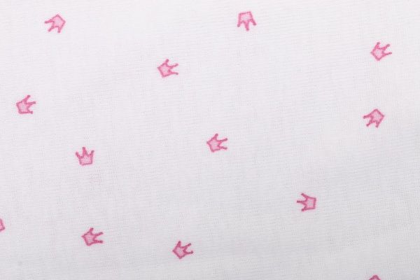 Ползунки Фламинго Корона 74 бежевый с розовым 375-1009-13 