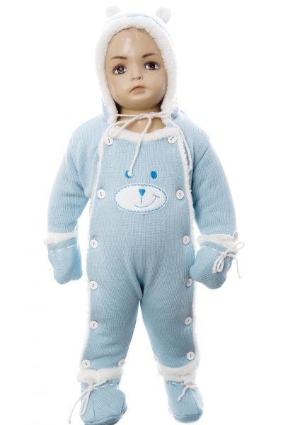 Комбінезон дитячий ДАЙС 14072470/2 блакитний р.74 