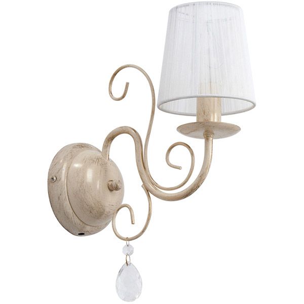 Бра Vitaluce V1186/1A 1x60 Вт E14 слонова кістка 