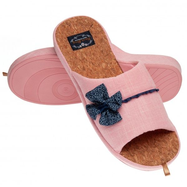 Капці домашні Home Story р. 38 рожевий 90704-9 