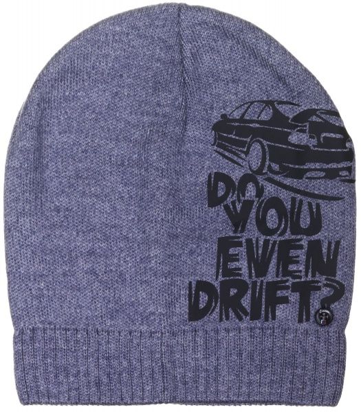 Шапочка детская для девочки Kraft+ 7708 р.52-54 джинс 