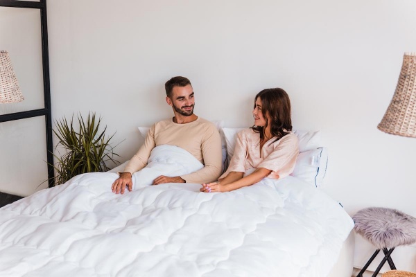 Ковдра бавовняна №1422 Royal Pearl Hand Made зима (2200001537149) 155x215 см MirSon