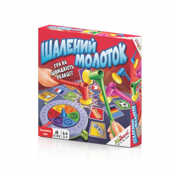 Игра настольная JoyBand Безумный молоток 23200