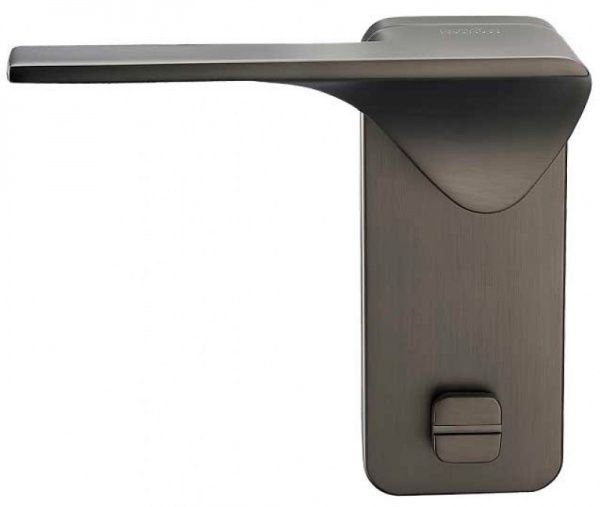 Ручка на планке MVM Z-1500-96 в цвете MA WC матовый антрацит