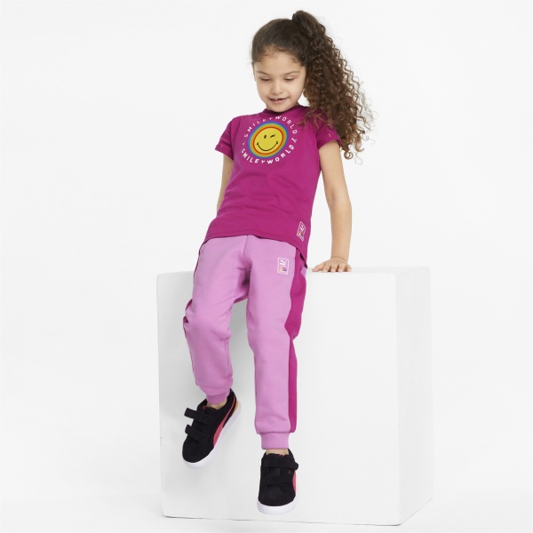 Штани Puma x SW T7 Track Pants 53341315 р. 110 рожевий