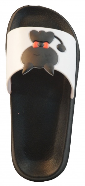 Шльопанці Тісмел р.35 чорний/білий (TS 210) 