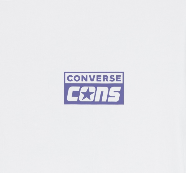 Футболка Converse Cons Short Sleeve Tee 10021134-A08 р.2XL білий