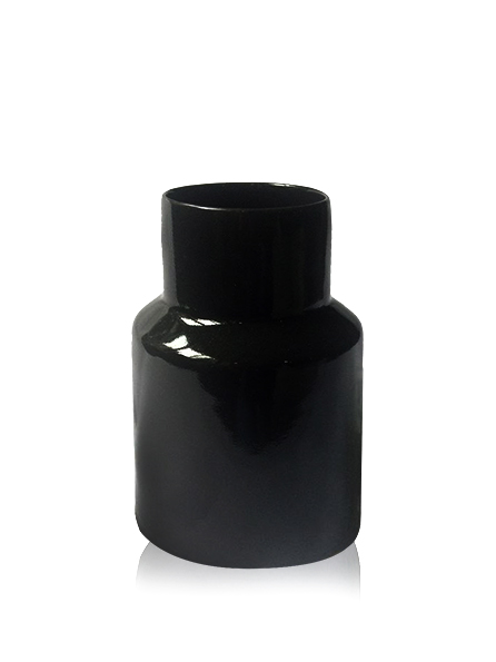 Ваза керамічна Eterna 4002-22 22 см чорна 