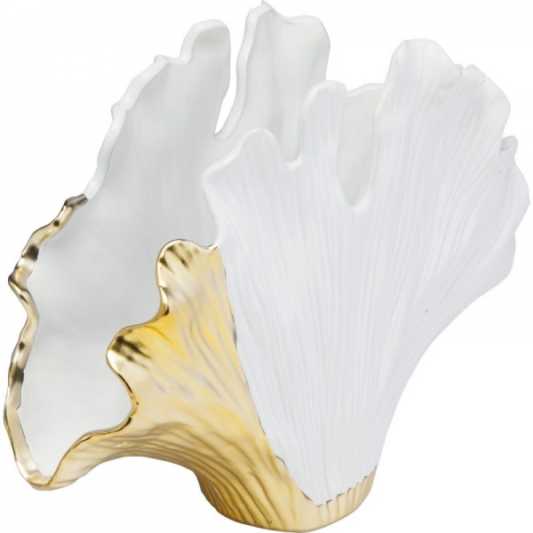 Ваза KARE Design Ginkgo Elegance 45 см белая 