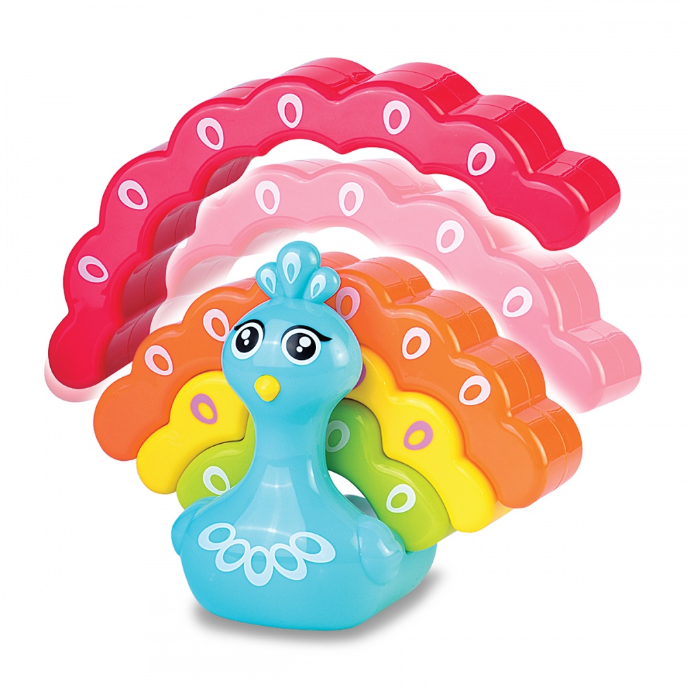 Іграшка розвивальна Kiddi Smart Веселкове павенятко 4508-KS