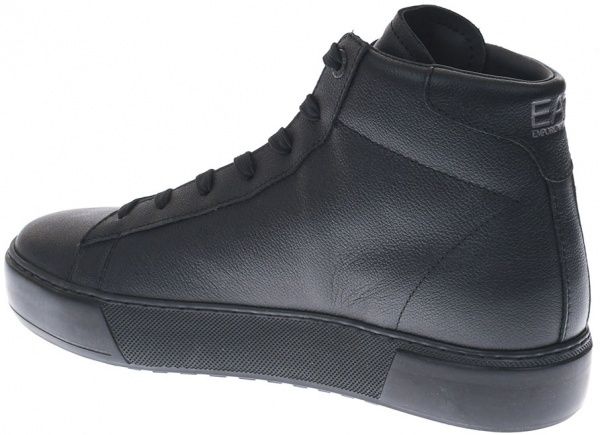 Кросівки EA7 LEATHER_SNEAKER X8Z001-XK119-K001 р.9,5 чорний