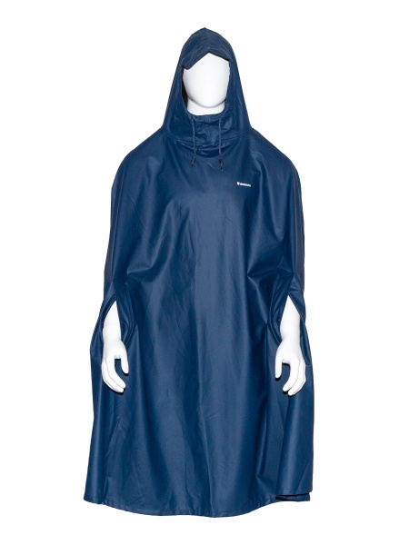 Пончо-дождевик Sizam Portsmouth р. M рост универсальный 30244 темно-синий
