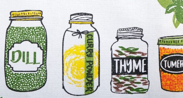 Скатерть Специи 140x180 см красный Homeline 