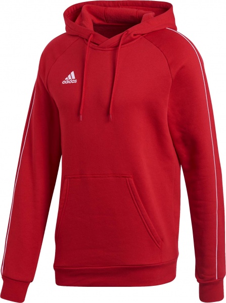 Джемпер Adidas CORE18 HOODY CV3337 р. M червоний