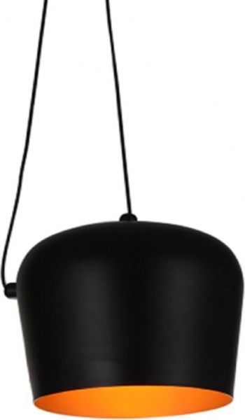 Люстра підвісна Інтерклас НСБ 01-ХХ-070 1x60 Вт E27 чорний/золото M-213S-L-1/BK 