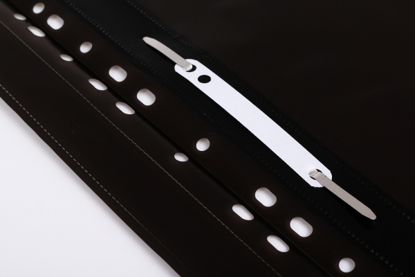 Швидкозшивач А4 з перфорацією чорний UP! (Underprice)