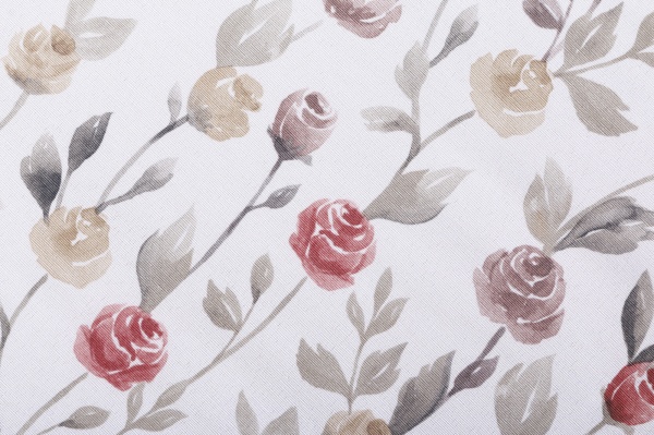 Скатерть Talasa 140x180 см белый с рисунком Luna 