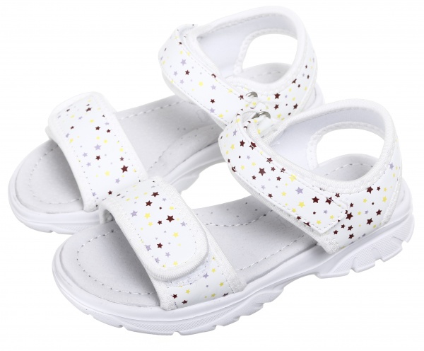 Босоніжки для дівчаток ТОМ.М р.28 білий 10033А 