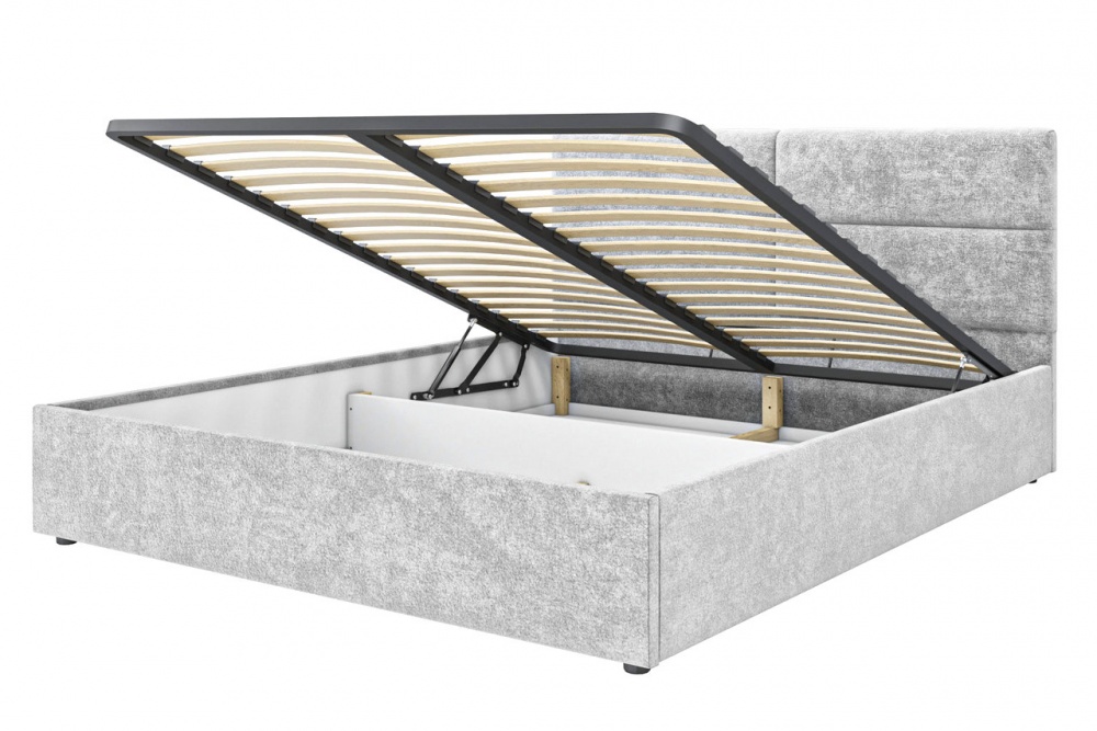 Кровать с подъемным механизмом SOFYNO TEDDY Rock 03 160x200 см бежевый