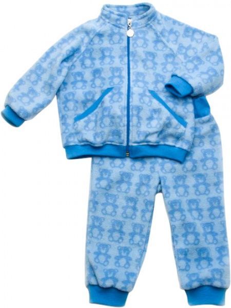 Костюм Модний Карапуз Ведмедики 03-00828-0 р.80 блакитний 