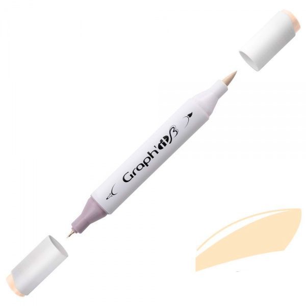 Маркер двосторонній Graph'it GI84155 тілесний 