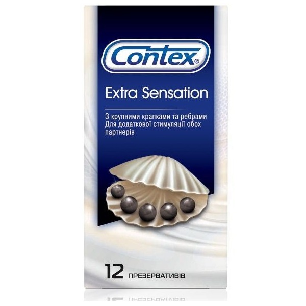 Презервативи Contex № 12 Extra Sensation 12 шт.