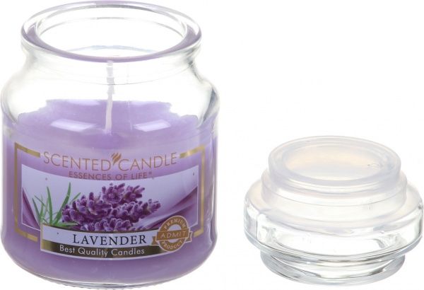 Свеча в банке лаванда d95 h85