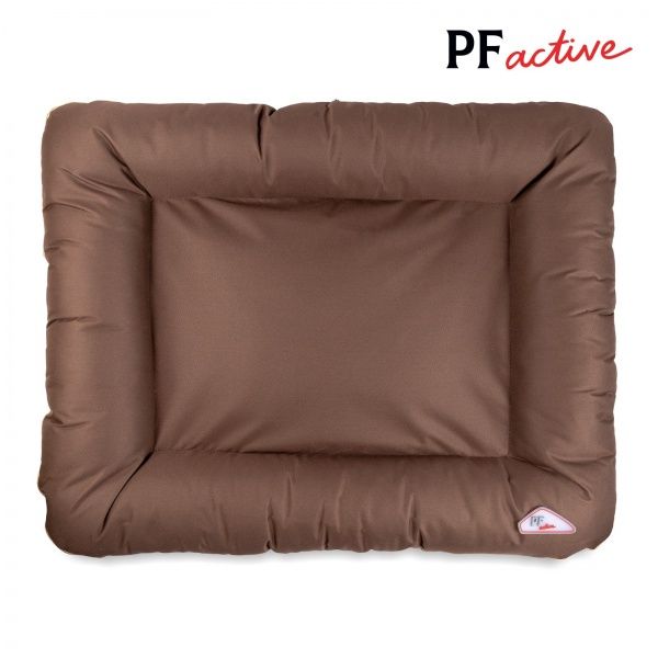 Лежак Pet Fashion ASKOLD № 4, 80х60х13 см, бежево-коричневий