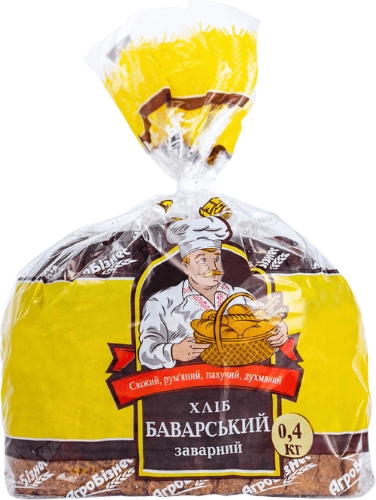 Хліб Агробізнес Баварський заварний 400 г