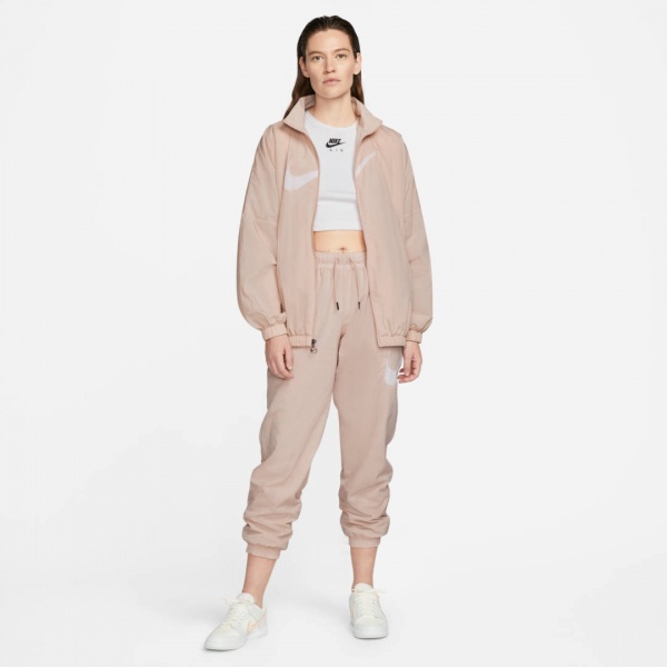 Штани Nike W NSW ESSNTL WVN MR PANT HBR DM6183-601 р. XS рожевий