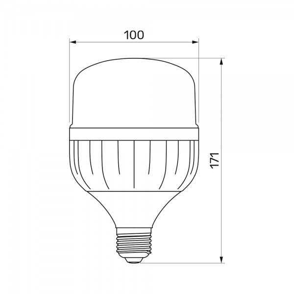 Лампа светодиодная TITANUM 30 Вт A100 матовая E27 220 В 6500 К 26394 