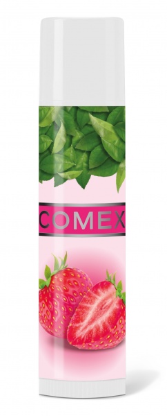 Бальзам для губ для губ Comex Клубника 5 г