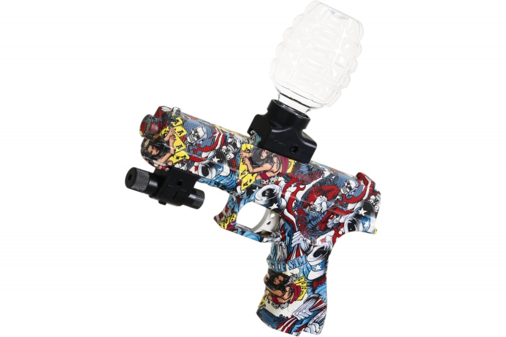 Оружие игрушечное XINCHEN TOYS Пистолет Glock А 7-8 мм с инфракрасным прицелом BOP1447156