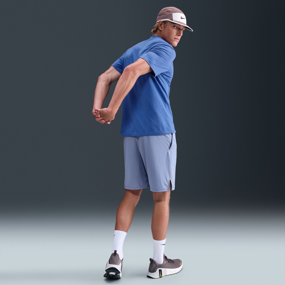 Футболка Nike M NK DF TEE DFC CREW SOLID AR6029-411 р.XL блакитний