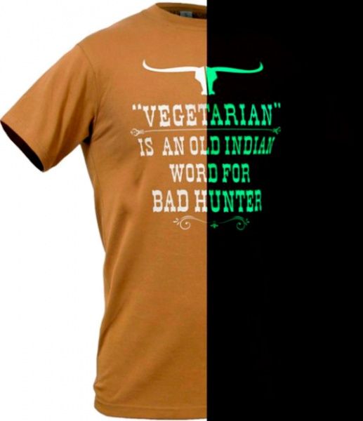 Футболка P1G Vegetarian NightGlow Series UA281-29891-VN-CB-NG р. XXL [1174] Coyote Brown