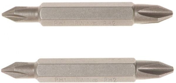 Набір біт Irwin двобічних 50 мм Ph1 / Ph2 2 шт.