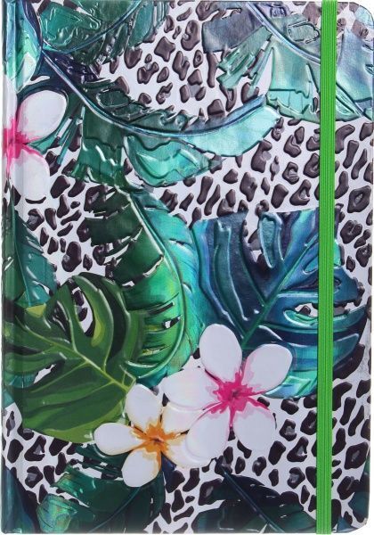 Книга для записей Леопард в джунглях 3Д эффект А5 96 листов