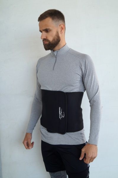 Пояс для схуднення PowerPlay PP_4301_Black_150 30x150 см 