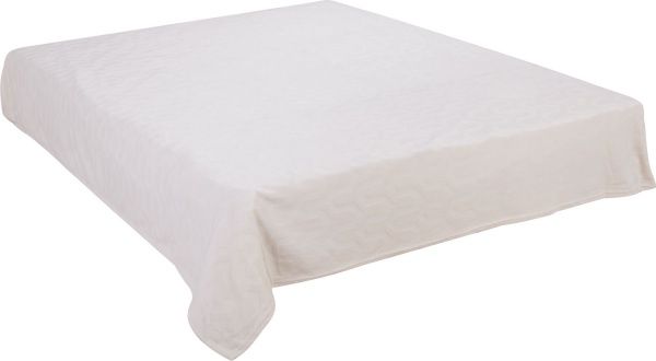 Покрывало Rhomb 240x240 см La Nuit айвори 