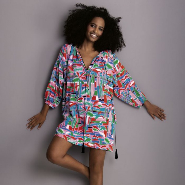 Парео Anita Style Papanui-Playa De Somo 8121.009 р.S/M принт