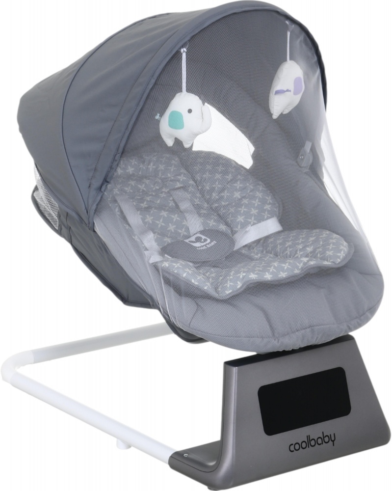 Кресло-качалка Coolbaby с LED дисплеем KDD-RS003D