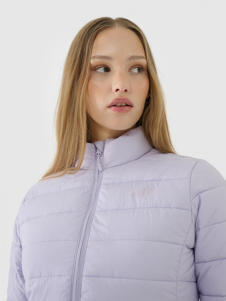 Куртка женская демисезонная 4F DOWN JACKET F533 4FWSS25TDJAF533-52S р.S сиреневая