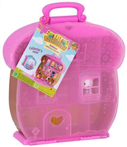 Ігровий набір Li'l Woodzeez Кейс для фігурок рожевий 63601Z 
