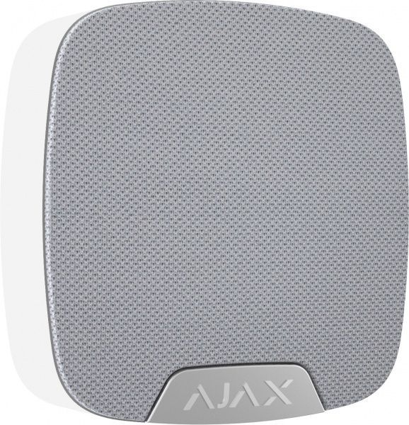 Бездротова кімнатна сирена Ajax HomeSiren white