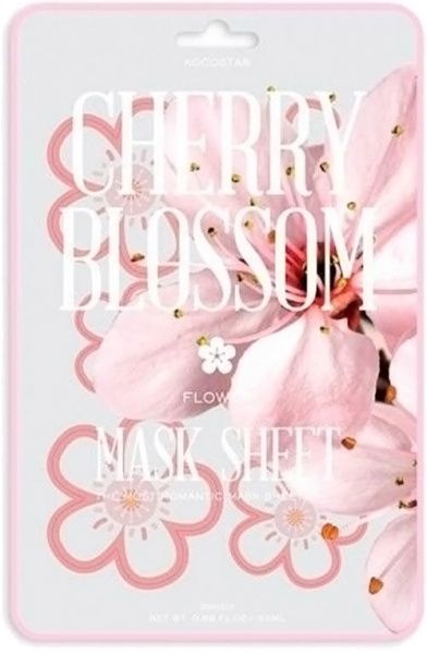 Маска для обличчя Kocostar Cherry Blossom Slice Mask Sheet 20 мл 12 шт.