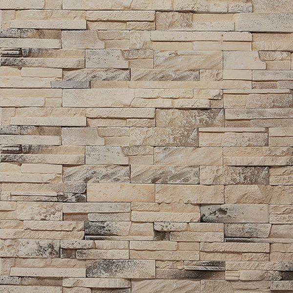 Плитка гипсовая уголок RUSTIKA Валенсия сливки 0,96 пог.м 