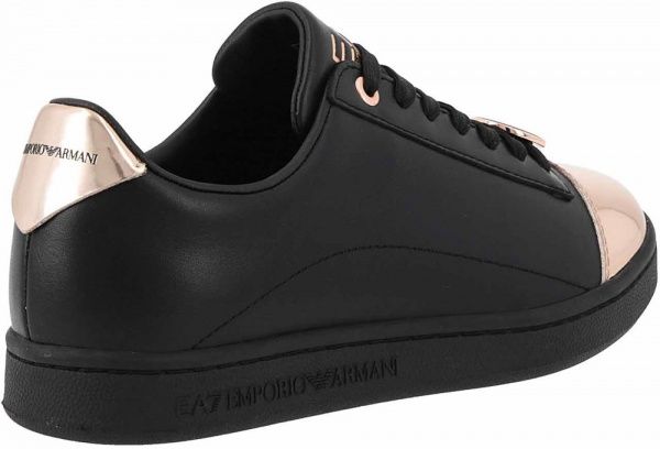 Кросівки EA7 LEATHER_SNEAKER X8X042-XK074-A981 р.US 6 чорний