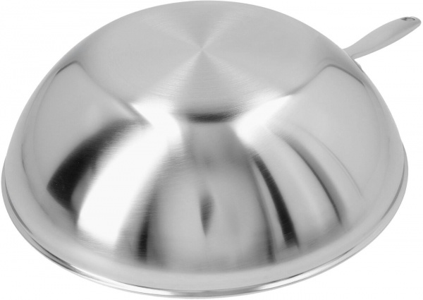 Сковорода wok с Silvinox покрытием Industry 5 30 см 40850-880-0 Demeyere