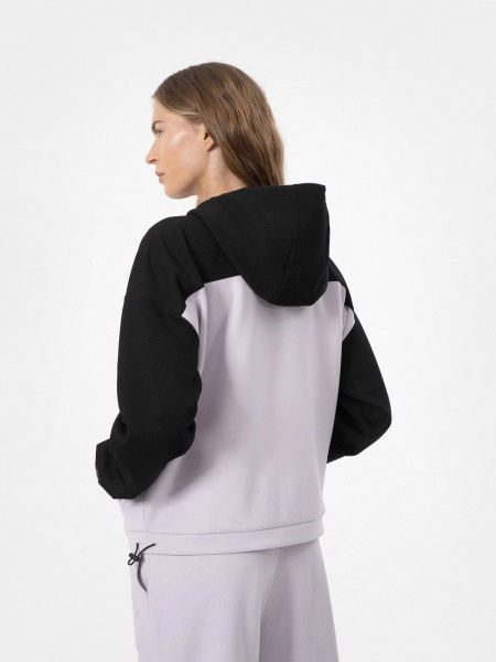 Джемпер 4F WOSWEATSHIRT BLD018 H4Z22-BLD018-52S р. L черно-фиолетовый