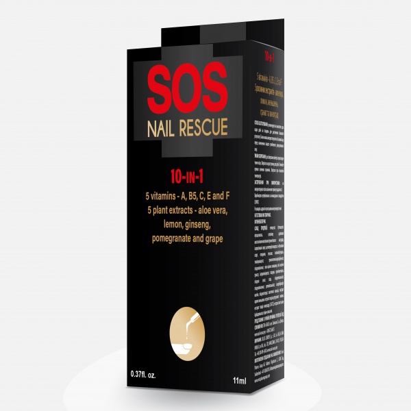 Зміцнювач SOS Nail Rescue 10 в 1 11 мл